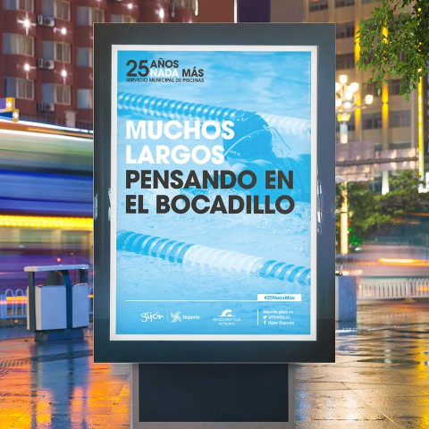 Campaña de comunicación y marqueting para el patronato deportivo de Gijón